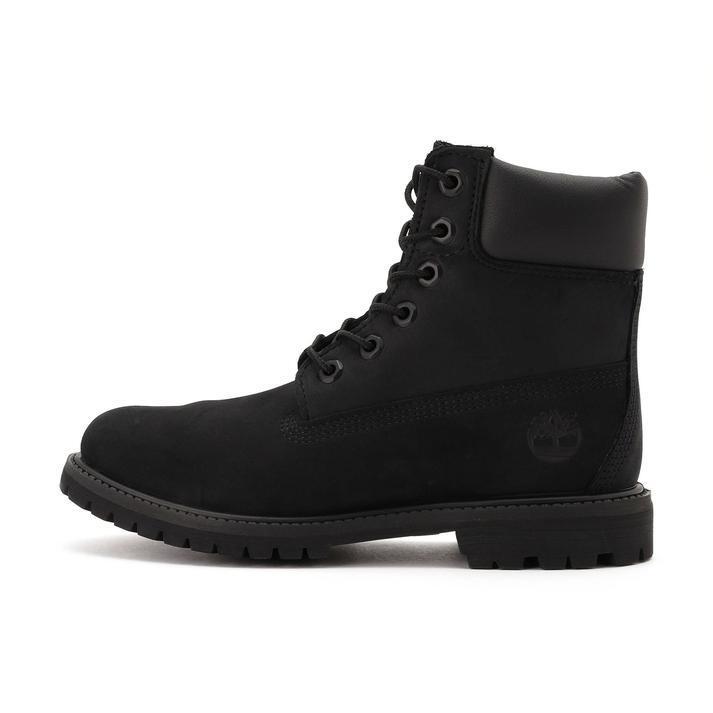 Timberland W'S 6 IN PREMIUM BOOT BLACK 国内発送