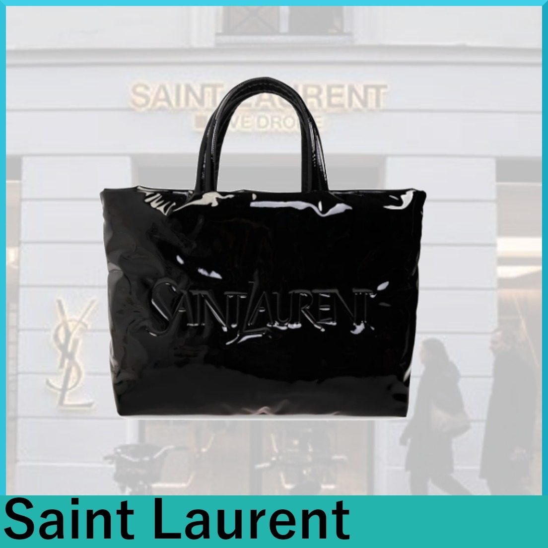 ★Saint Laurent★ロゴディテール マキシ トートバッグ