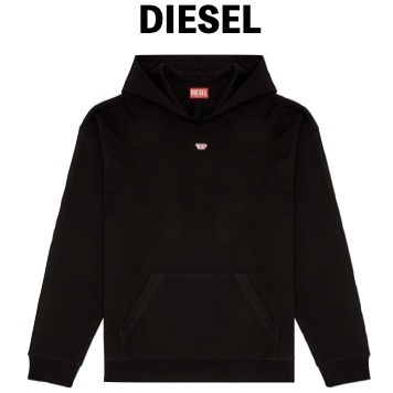 DIESEL  Diesel S Boxt D パーカー ブラック 関＊送込