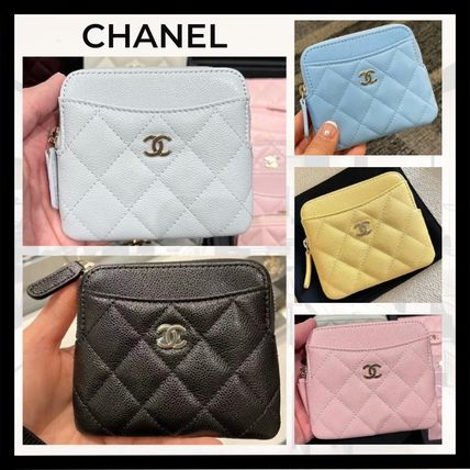 ピンク系 CHANEL(シャネル) コインケース・小銭入れ(レディース