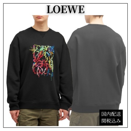 LOEWE◆刺繍ロゴ スウェットシャツ