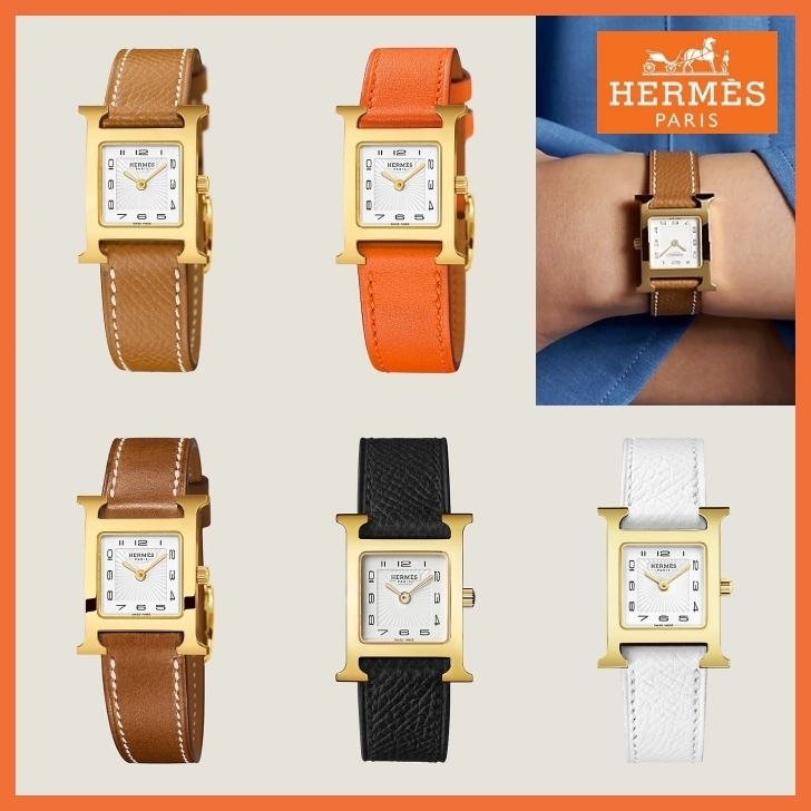 【エレガント】HERMES 「Heure H」ウォッチ、小型モデル、25mm