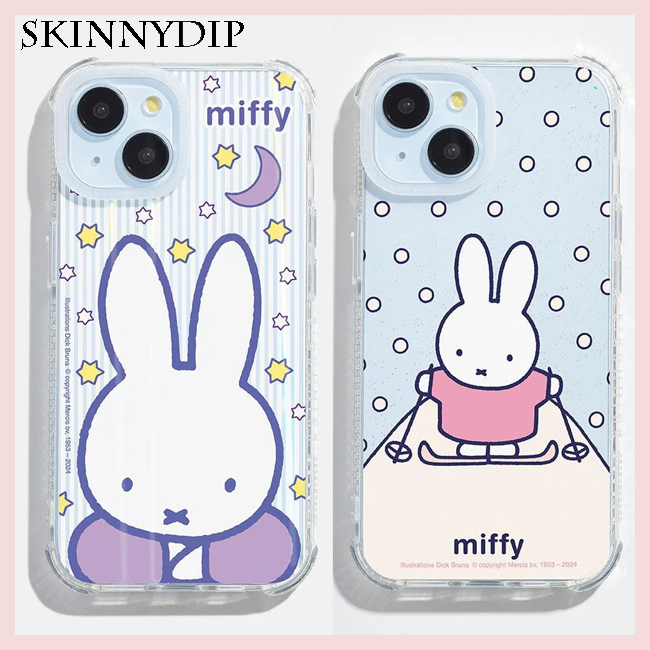 【SKINNYDIP】iphoneケース ストライプ スキー ミッフィー Miffy