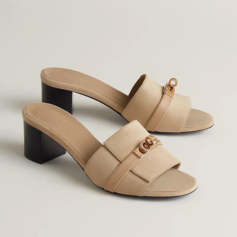 【5cmヒール★春カラー】HERMES 《Gigi》 50 サンダル