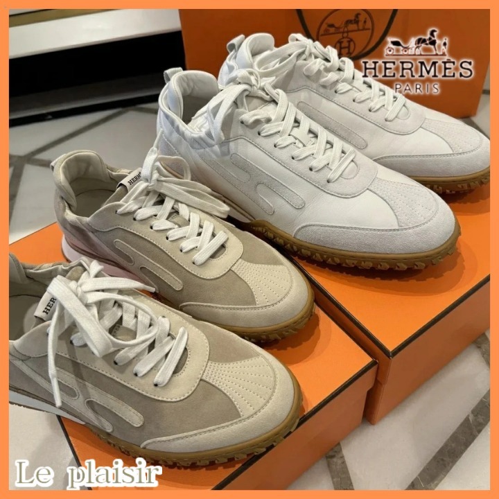 《履き心地抜群♡》HERMES スニーカー GET