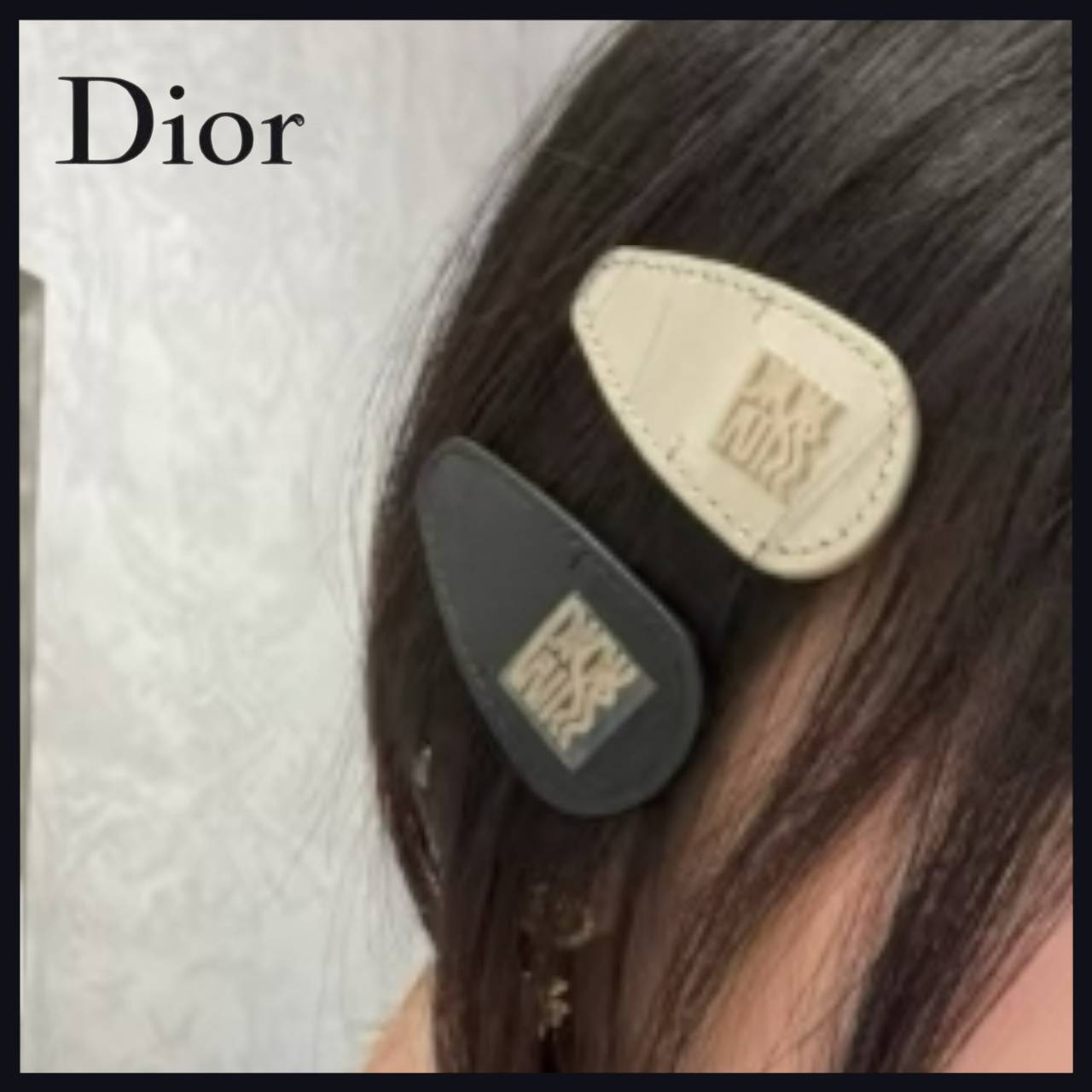 【素敵♪】Dior Miss Dior - Dior Idol ヘアクリップ ギフトにも☆印象的な顔周りに Dior Miss Dior Idolヘアクリップ
