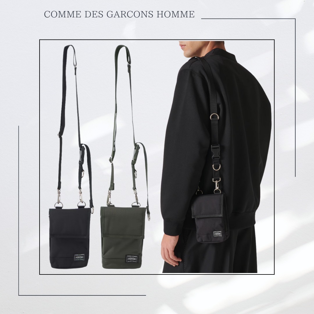 スタイリッシュ!【Comme des Garcons Homme】クロスボディバッグ