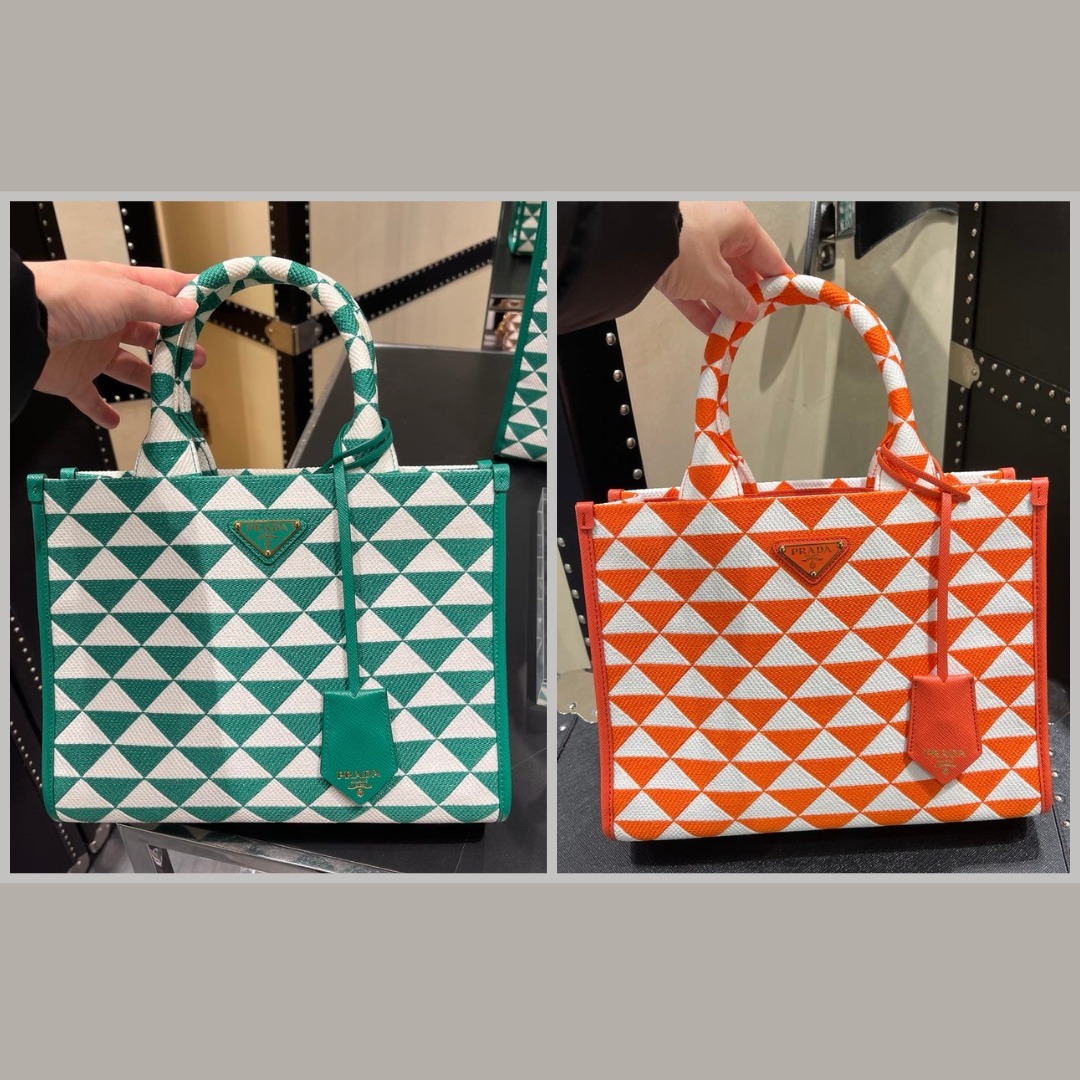 お買い得！★プラダ シンボル スモール ハンドバッグ 1BA354★