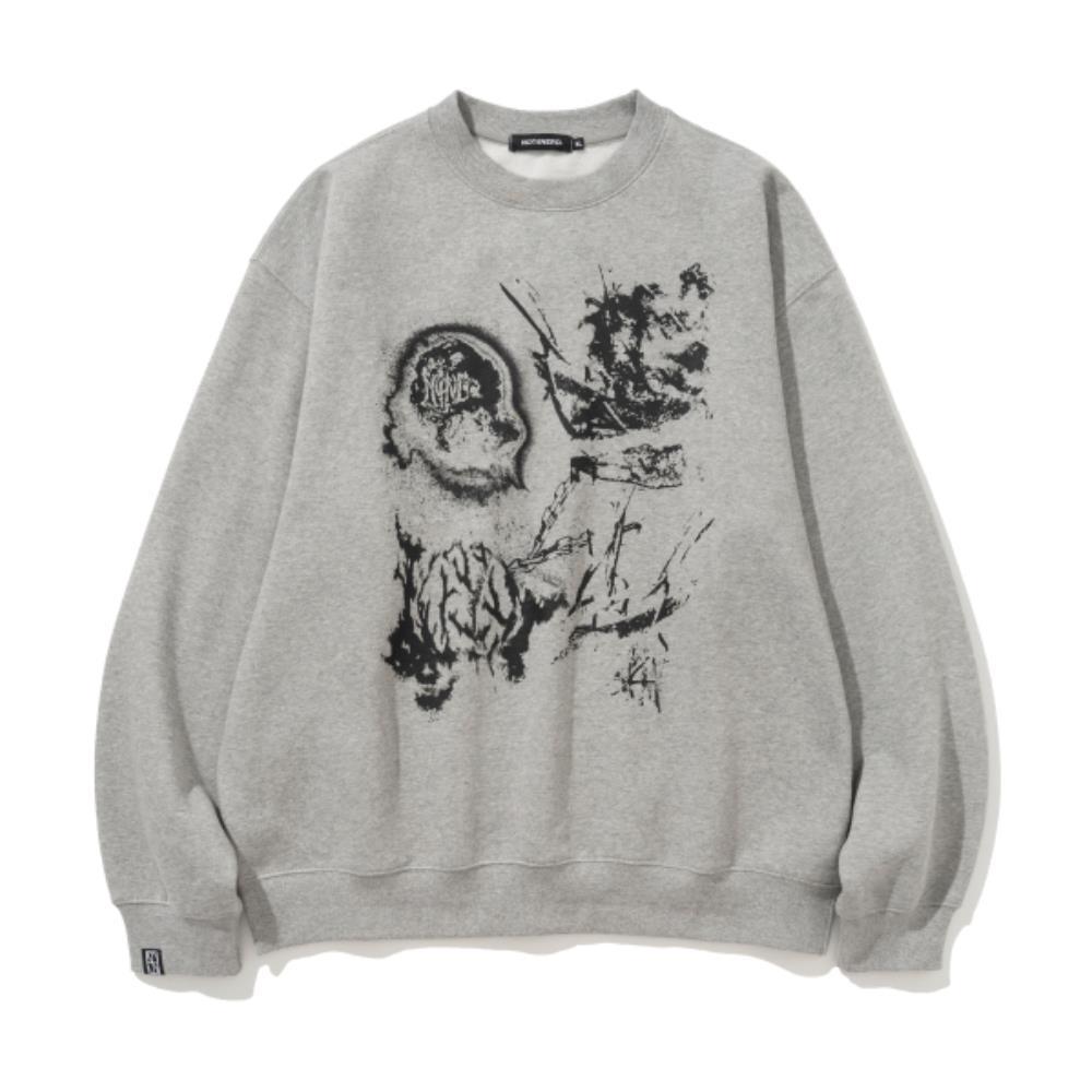 ★NOT4NERD★ Forest Fires Crewneck Grey