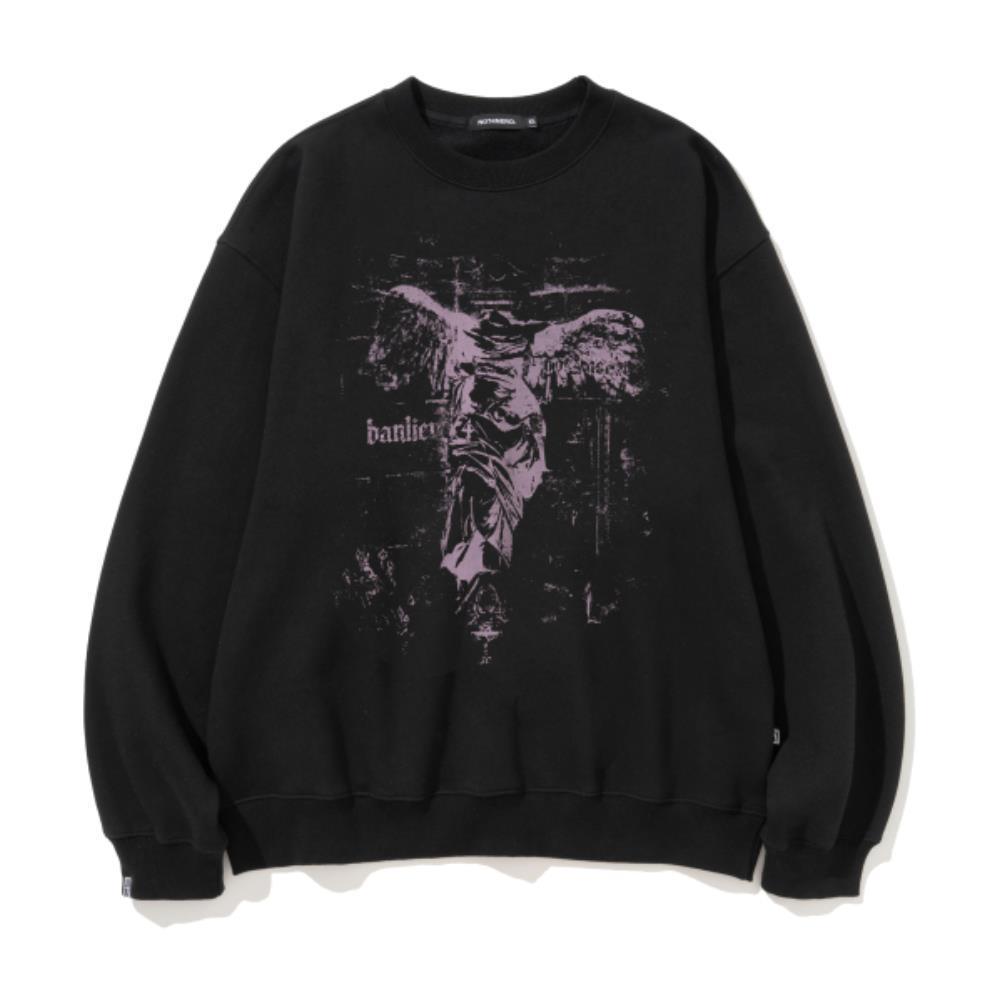 ★NOT4NERD★ Goddess Of Victory Crewneck Black