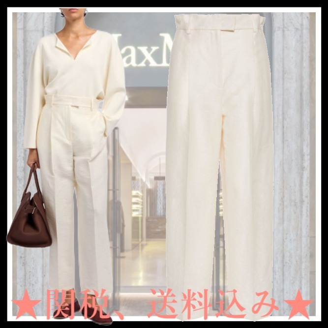 ★Max Mara★Efedra  リネンブレンドパンツ