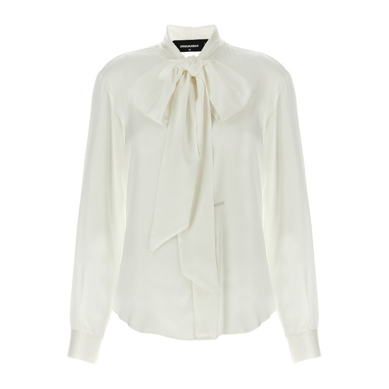 Tシャツ・カットソー D SQUARED2 SS25 'Paris Bow' shirt (S75DL0893S78302 100)