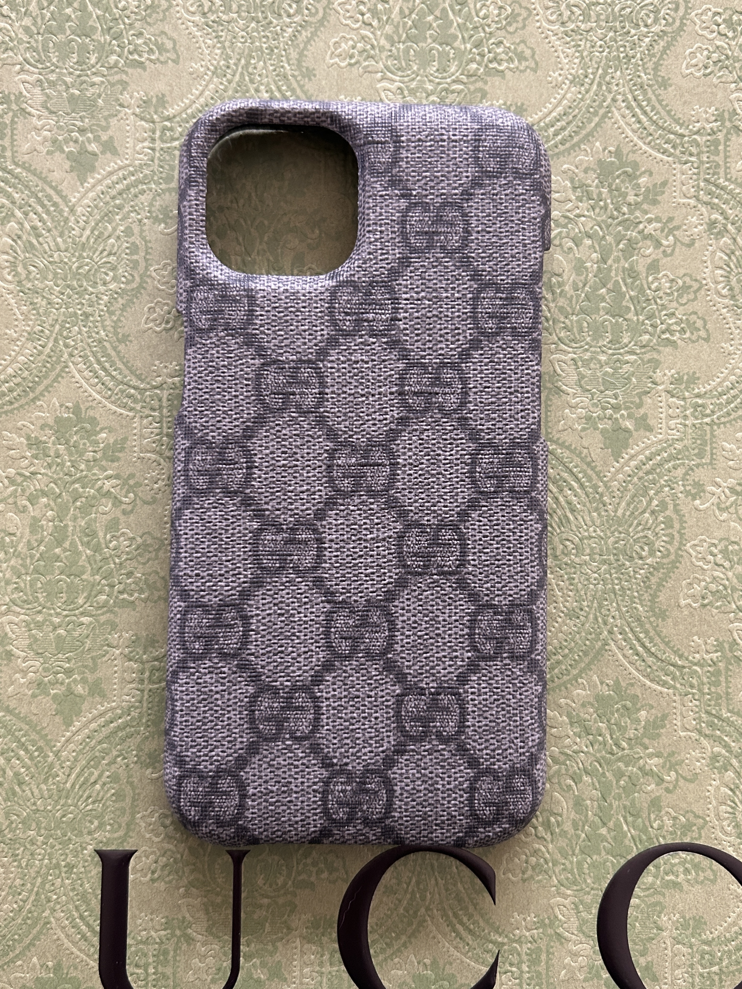 【GUCCI 】〔オフィディア〕IPHONE 15 ケース キャンバス☆国内買付【GUCCI オフィディア IPHONE 15 ケース