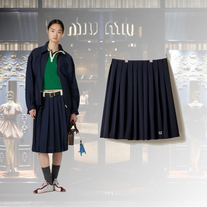 UNISEX】ロゴジャガード前開きニットベスト（ベスト