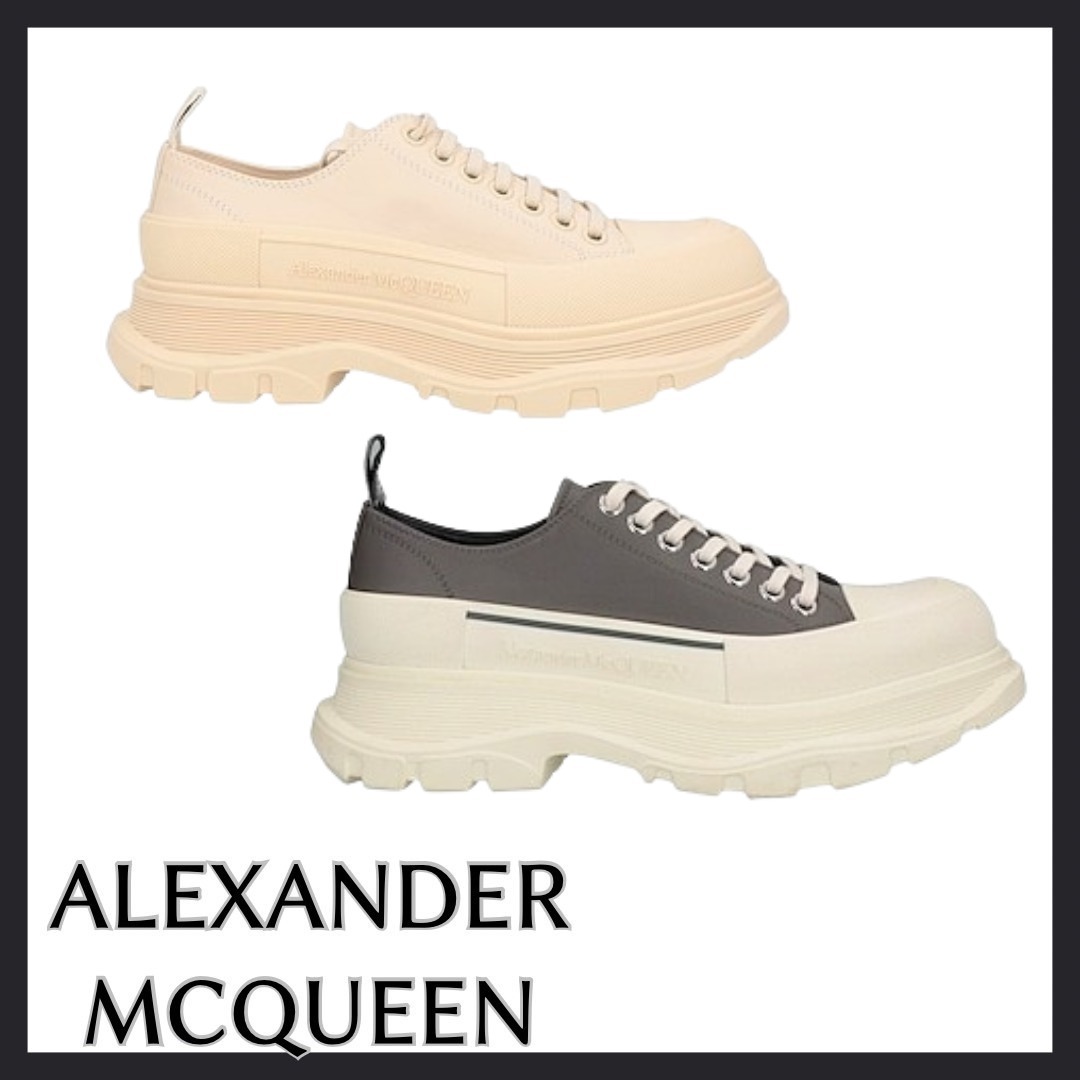 【Alexander McQueen】チャンキースニーカー レザー バイカラー