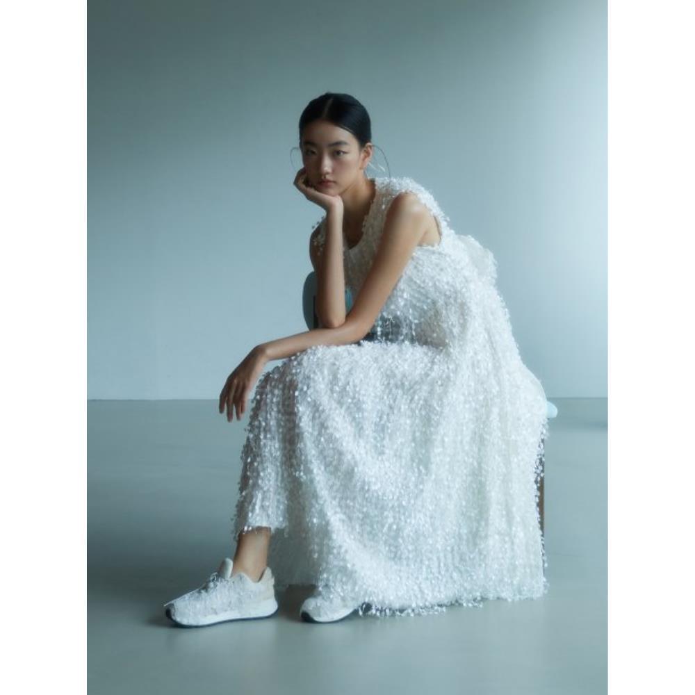 パーティードレス GANISONG Bridal Snow Flower Dress White