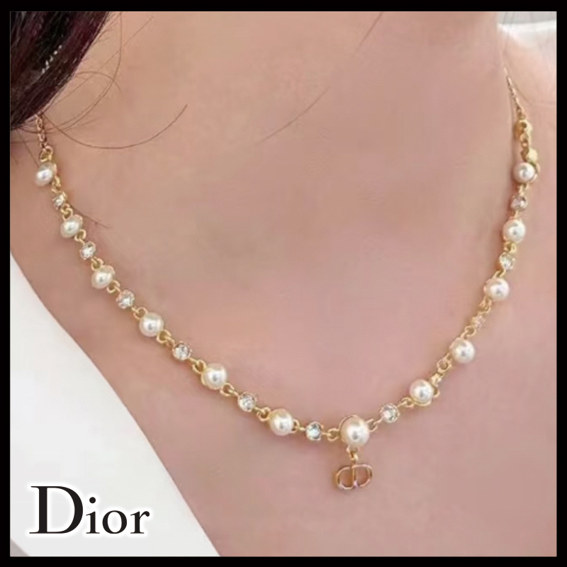 国内発送【モダンでお洒落】Dior Petit CD Treasure ネックレス