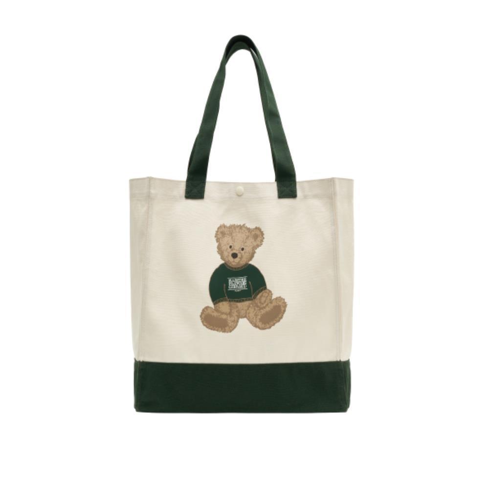 ★Marithe + Francois Girbaud★ DOODLE BEAR BIG SHOPPER BAG d