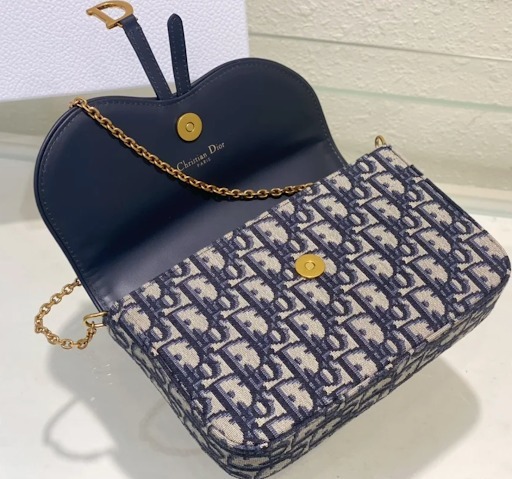 付属品あり】Dior ディオールSaddle チェーンポーチ スモール