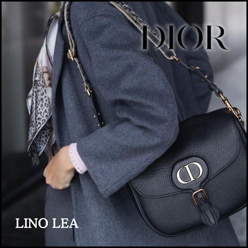 《お洒落なストラップ♡》DIOR Bobby バッグ Black