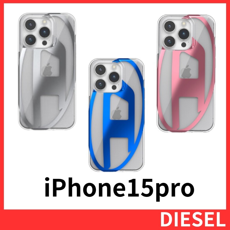 ★DIESEL★iPhone 15pro専用ケース、スマホケース