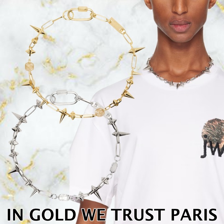【IN GOLD WE TRUST PARIS】Bold Spike ネックレス