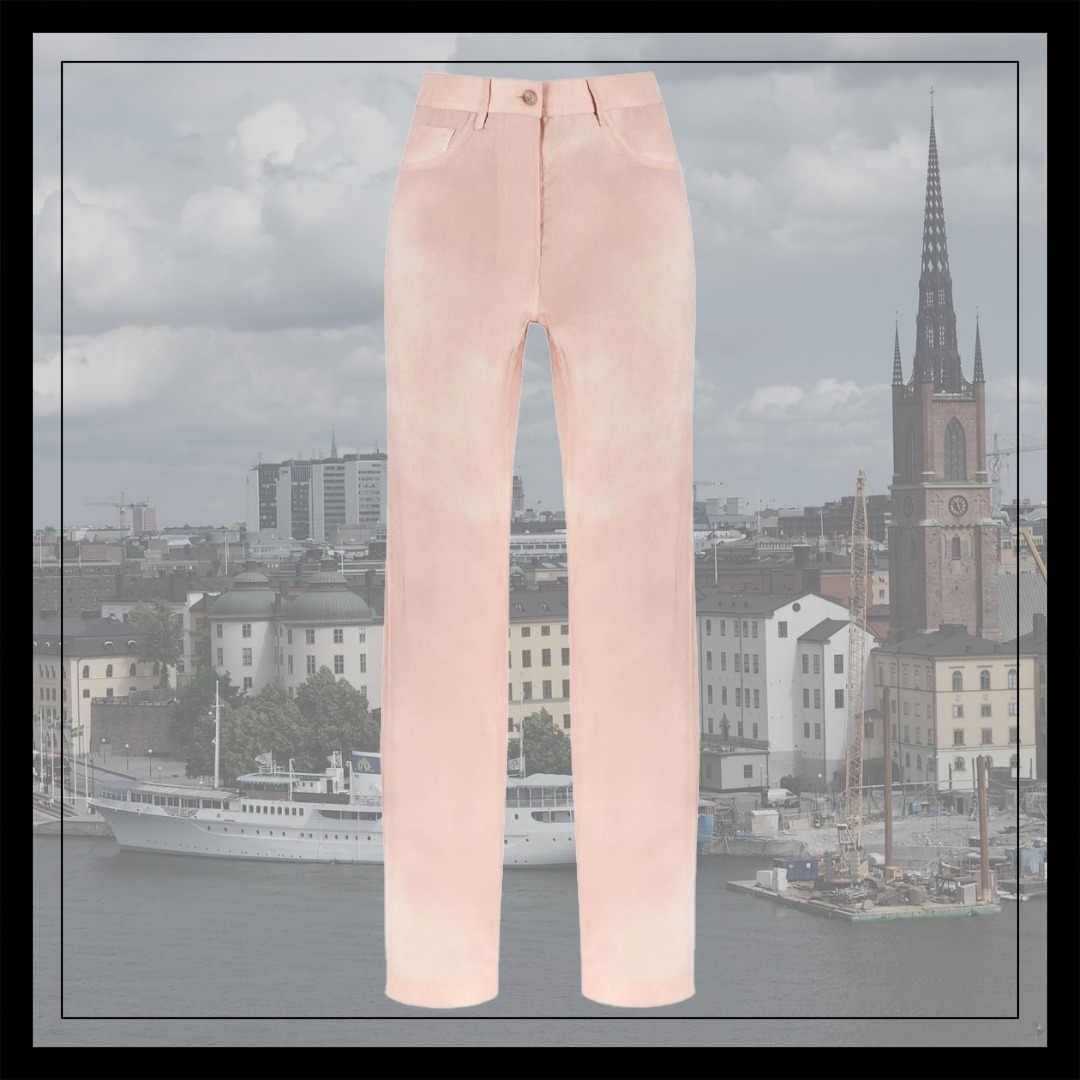 【ACNE STUDIOS】denim effect trousers（関税込み）