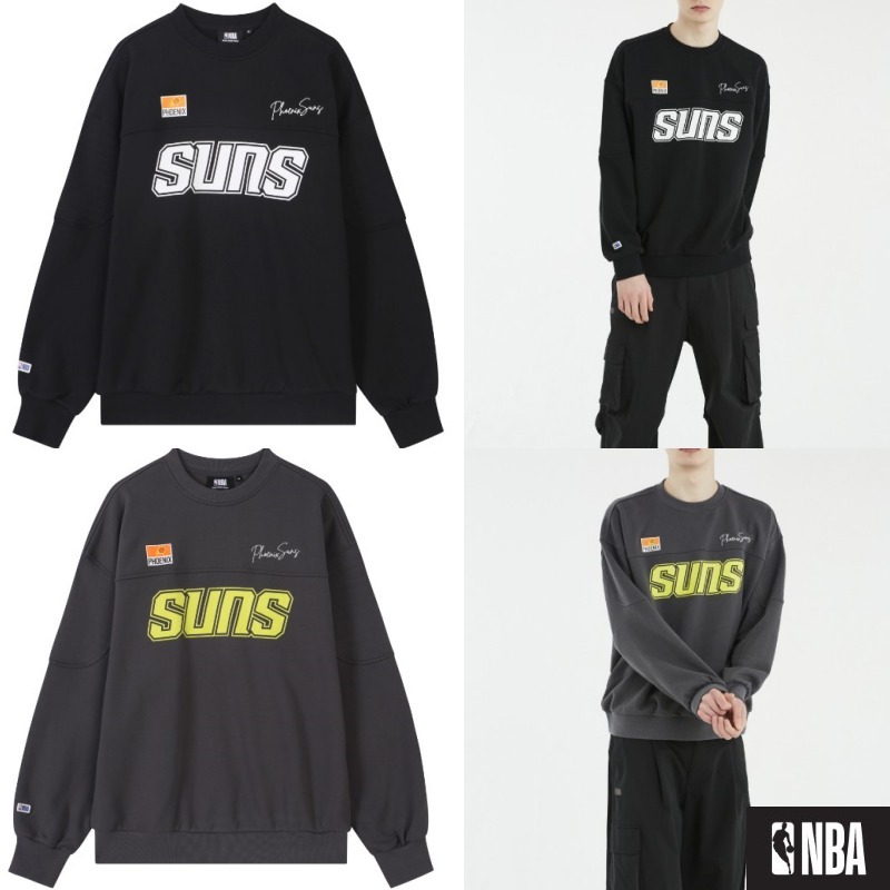 NBA ユニセックス チームレタリングBIGロゴ スウェット 2colors