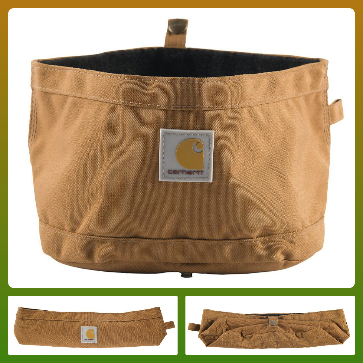 カーハート Nylon Duck Travel Dog Bowl