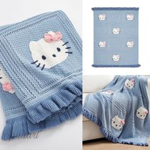 国内発*Pottery Barn ハローキティ アクリル ブランケット