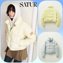 ★関税/送料込★Satur★2-Way Collar Duck Down Padding SATUR】人気ダウン ☆ (W) 2-Way Collar Duck Down Padding