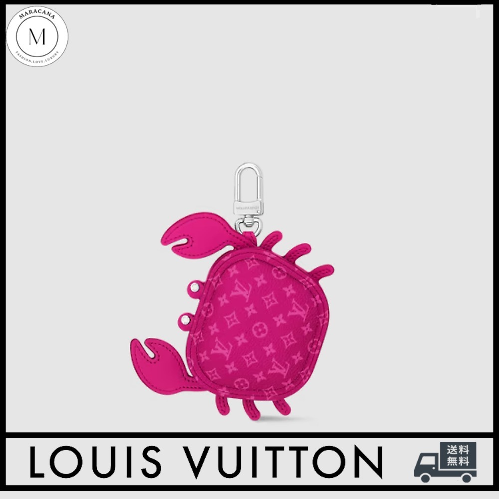 [SALE]ヴィトン Vuitton バッグチャーム・LV クラブ ピンク