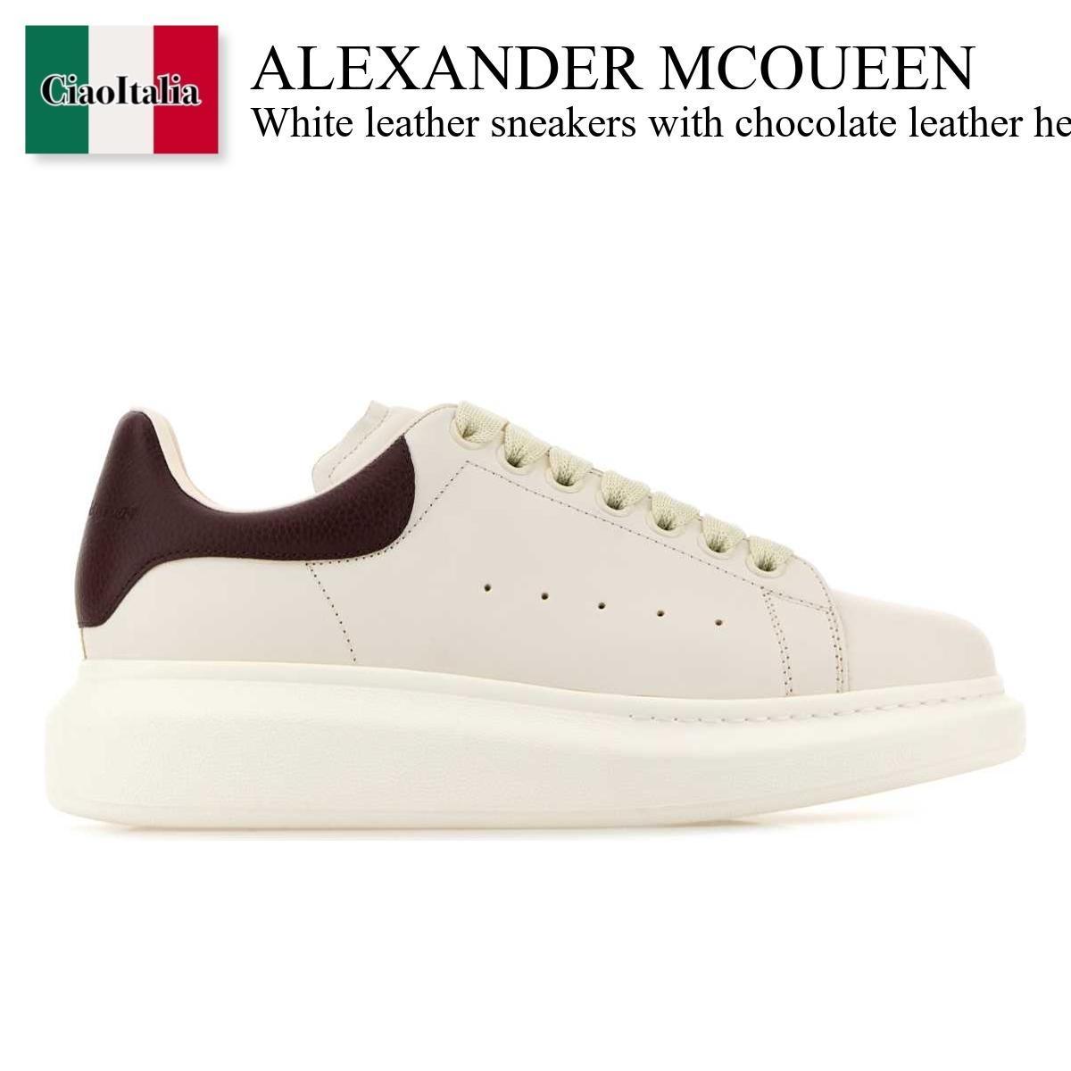 スニーカー Alexander Mcqueen White Leather Sneakers