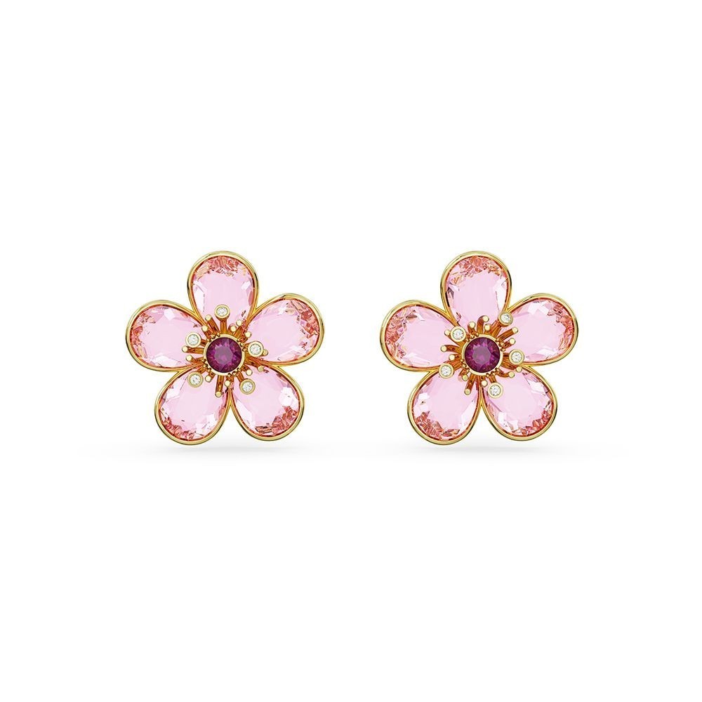 ピアス SWAROVSKI Idyllia pink gold-tone stud earrings 5656635