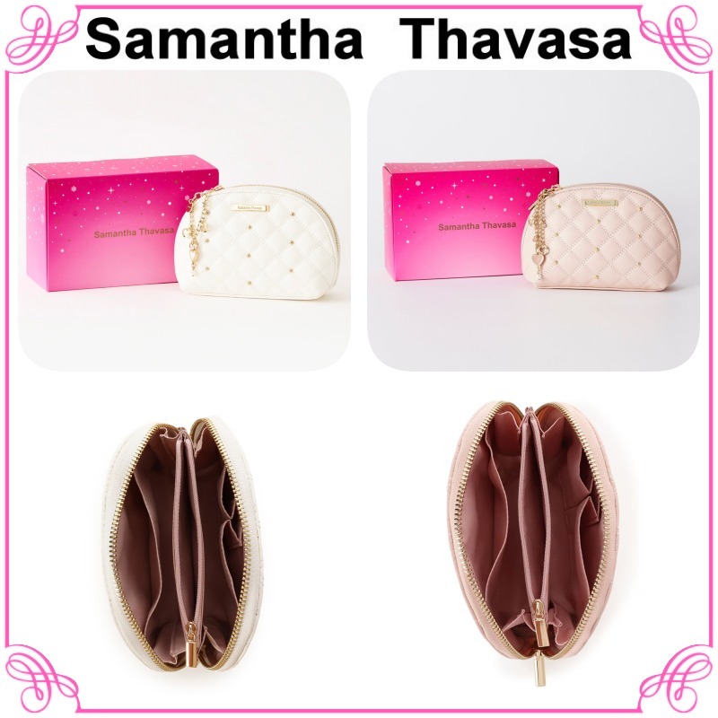 大人気!! Samantha Thavasa キルティングポーチ＆ハートチャーム