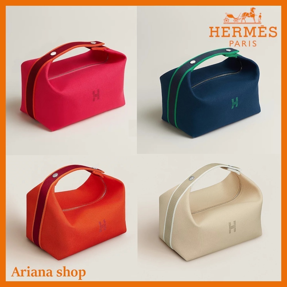 【人気★】HERMES Bride a Bracトラベルポーチ ハンドバッグGM