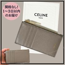【関税なし】CELINE ジップ付きコンパクト カードホルダー