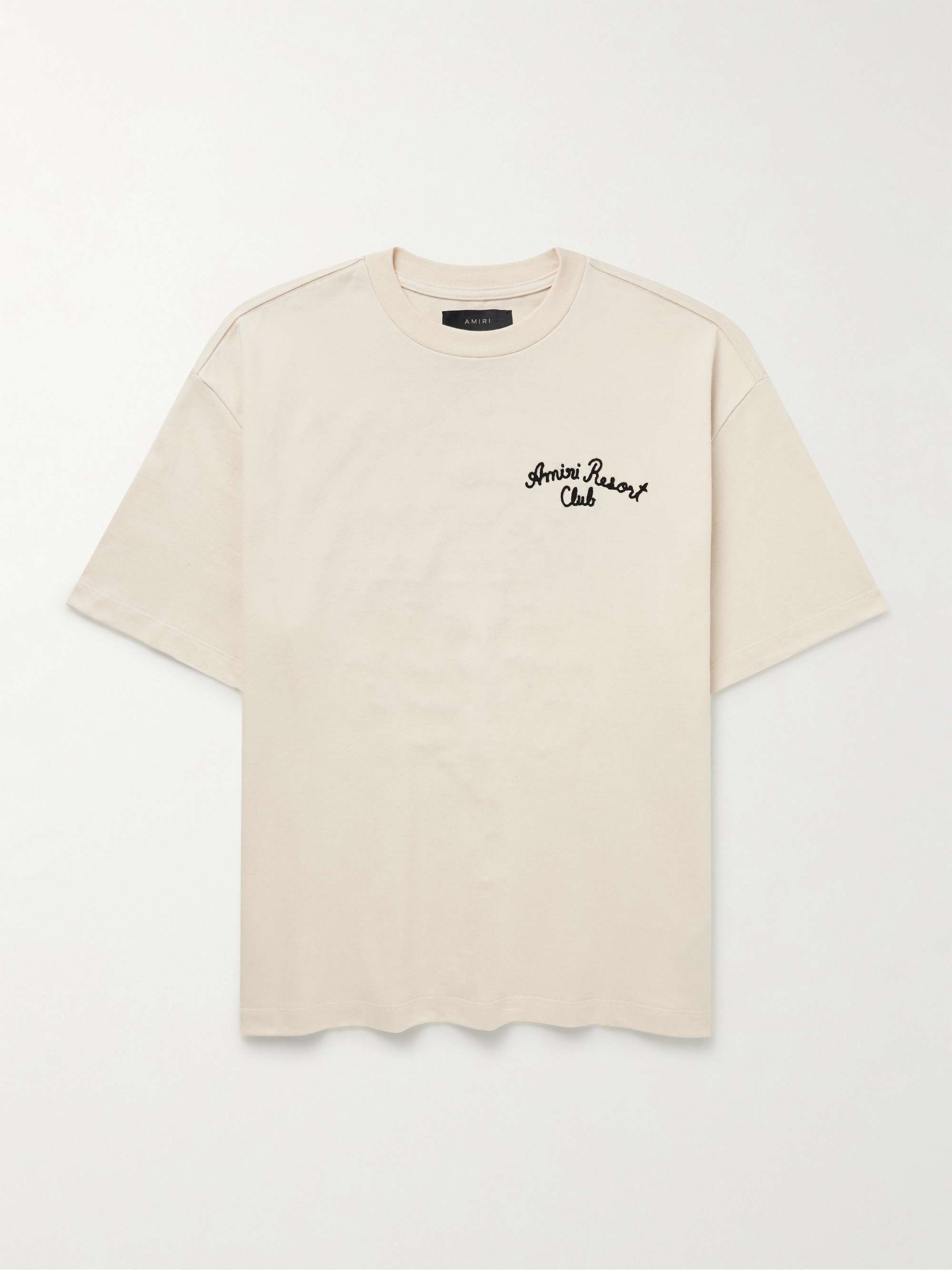 希少】AMIRI コットンジャージー オーバーサイズ Tシャツ 2色 T
