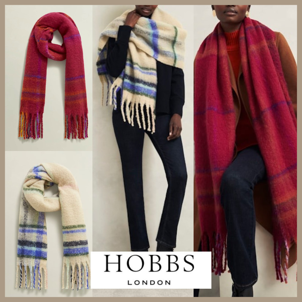 ★Hobbs London★ ヘレン スカーフ Helen Scarf