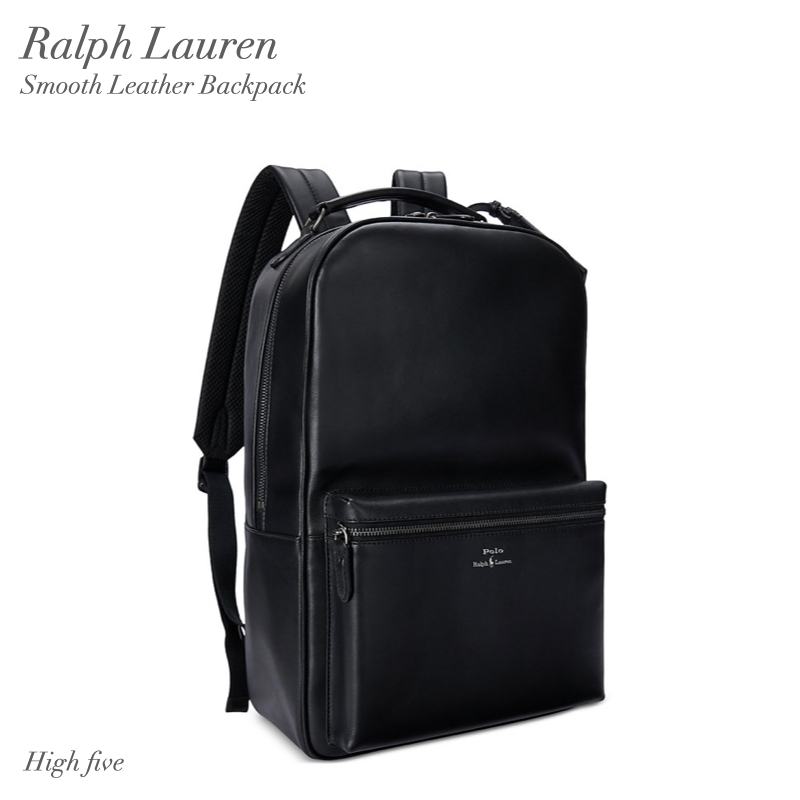 【SALE★国内発送】Polo Ralph Lauren Smooth Leather Backpack