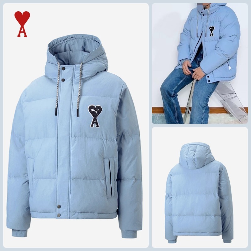 【Ami paris】 PUMA X AMI Puffer Jacket ダウンジャケット