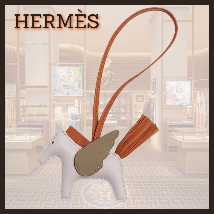 【HERMES】バッグチャーム ロデオ ペガサス PM