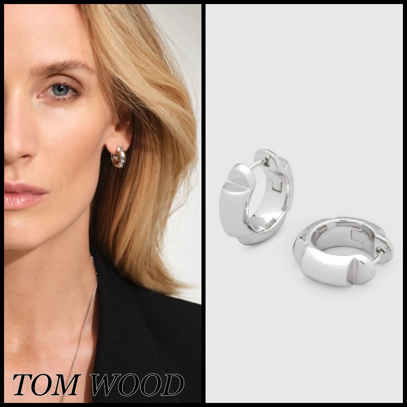 【関税込】新作◆TOM WOOD トムウッド◆Kimberlitt Hoops ピアス