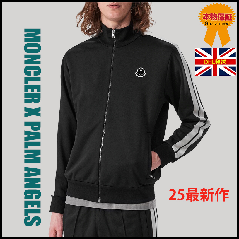【Moncler x Palm Angels】25最新作★ZIP-UP スウェットシャツ