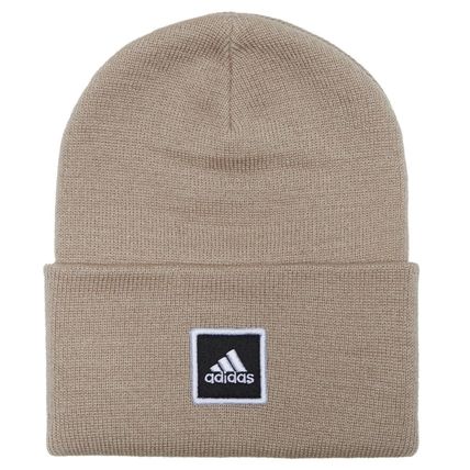 90s adidas アディダス ラメ ニット帽 ピンク ブラウン - メルカリ