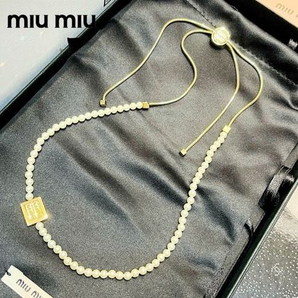 パール チョーカー MiuMiu(ミュウミュウ) ネックレス