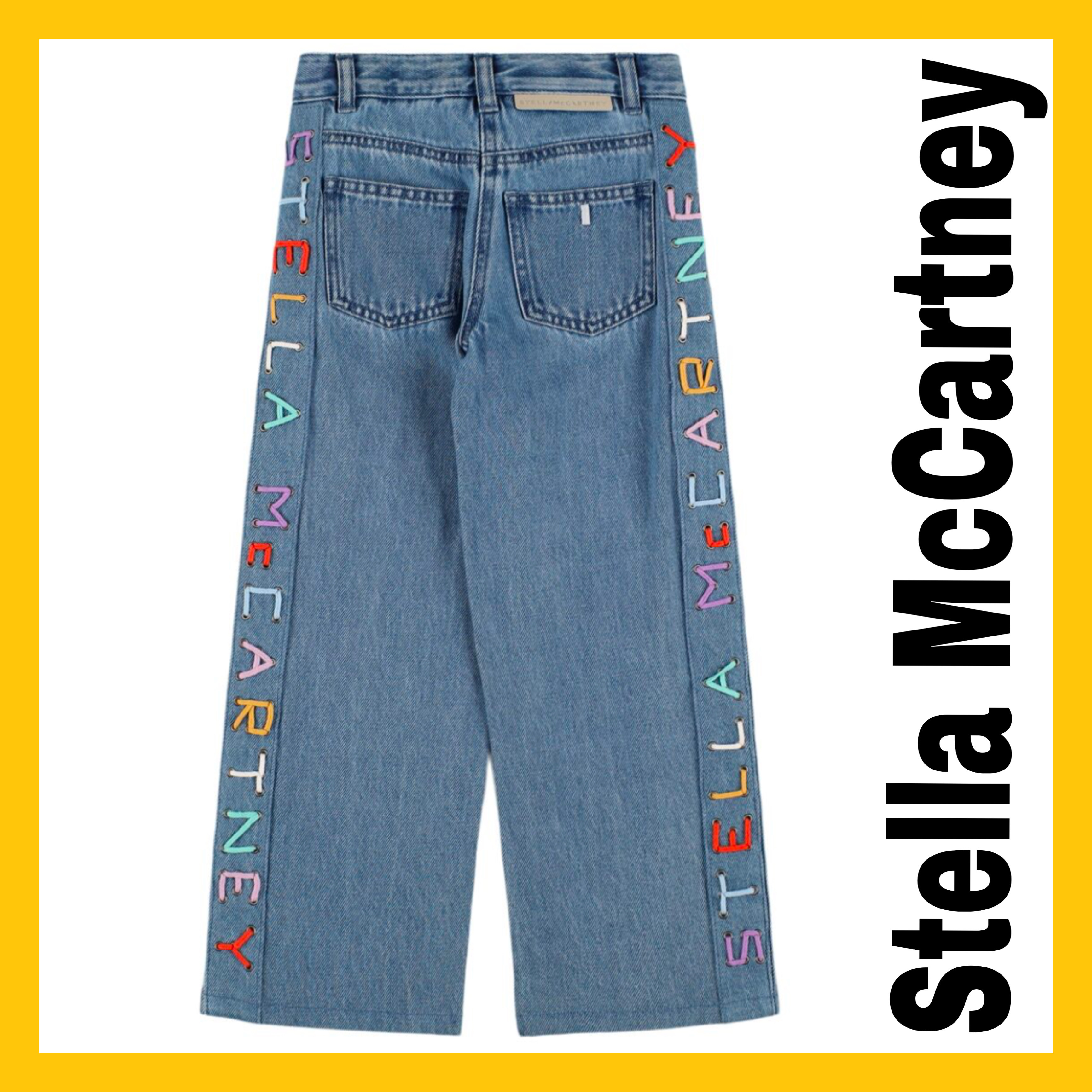 大人もOK★Stella McCartney ロゴ デニム ジーンズ