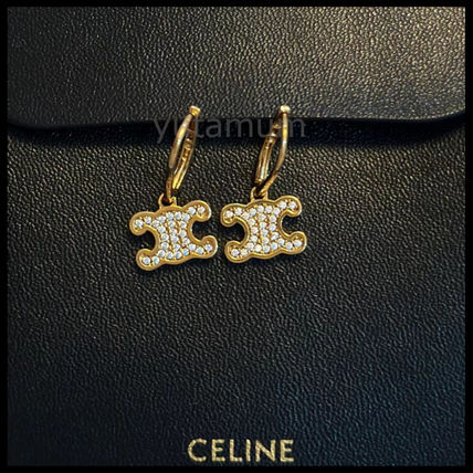 【すぐ届く!/コーデのアクセントに♪】CELINE ピアス ロゴ シャネル CELINE(セリーヌ) ピアス(レディース) - 海外通販のBUYMA