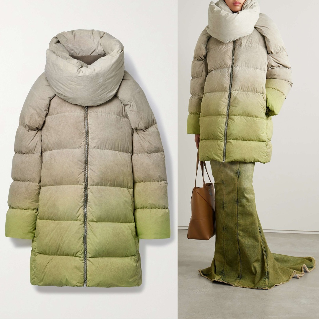 RICK OWENS コンバーチブル ダウンジャケット