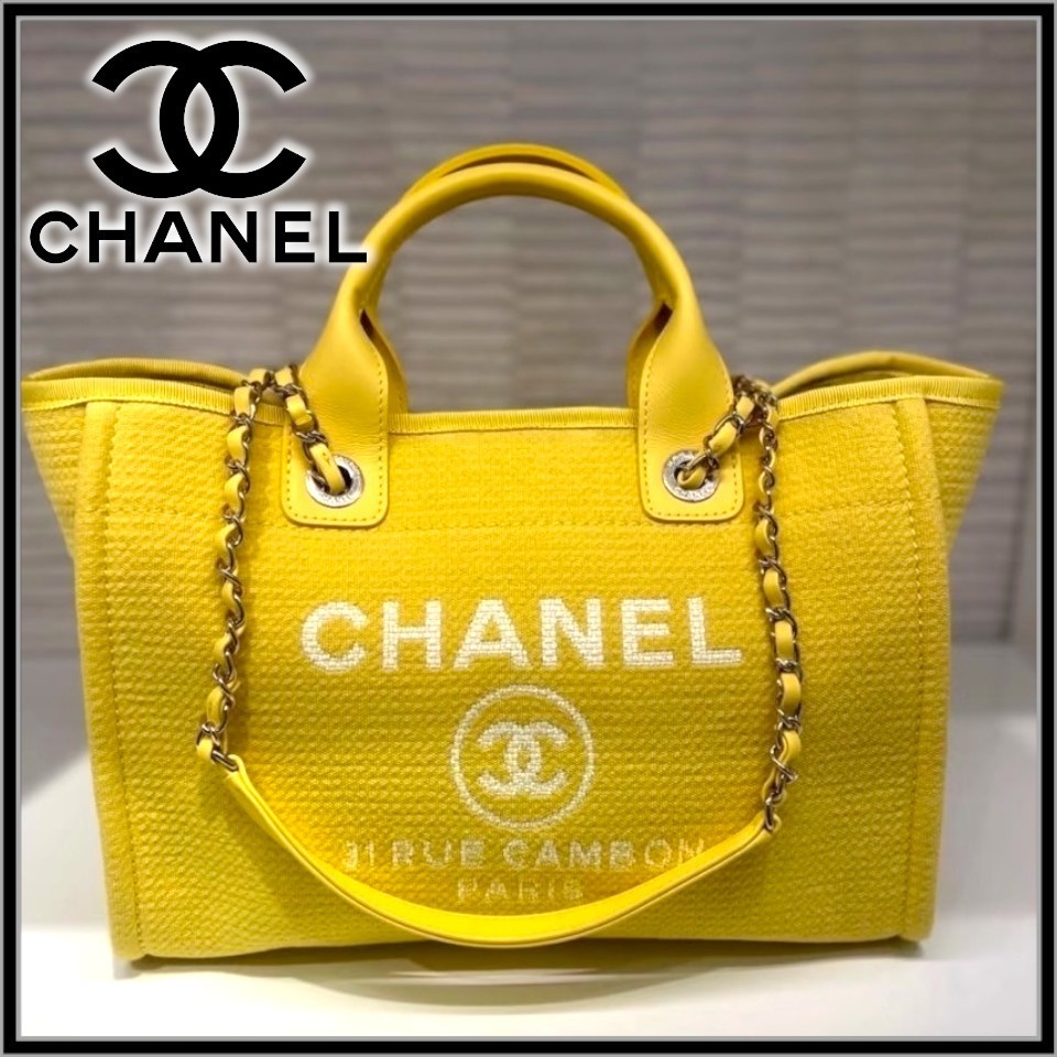 大人気デザイン♪【CHANEL】トートバッグ